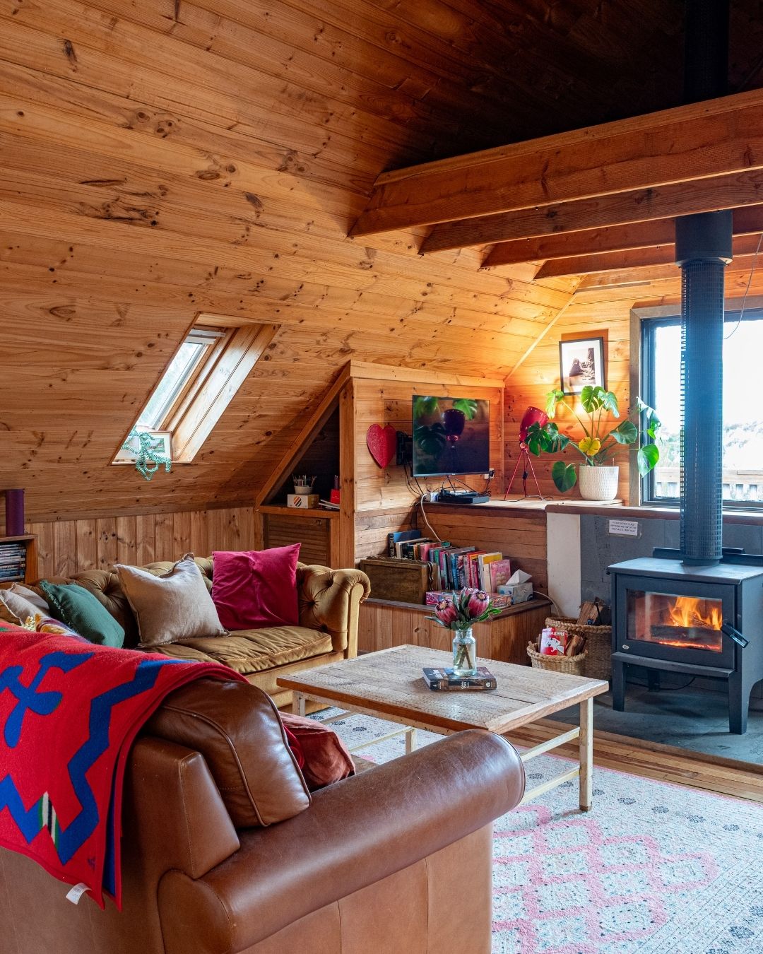 Fire place books and DVDs